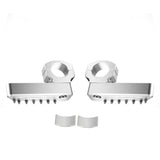Universal Crash Bar Highway Footrest Foot Pegs Pedals 22-28mm Rotatable Aluminum