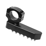 Universal Crash Bar Highway Footrest Foot Pegs Pedals 22-28mm Rotatable Aluminum