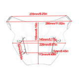 Windscreen Windshield For Yamaha MT-09/FZ-09 SP 2021-2023 Wind Deflector + Bolts