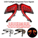LED Taillight integrated Turn Signals For DUCATI 1199/S/R,1299,899,959 Panigale