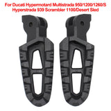 Footrests For Ducati Hypermotard Multistrada 950/1200/1260/S Hyperstrada 939 Scrambler 1100/Desert Sled Foot Pegs