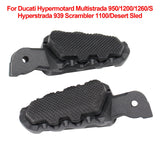 Footrests For Ducati Hypermotard Multistrada 950/1200/1260/S Hyperstrada 939 Scrambler 1100/Desert Sled Foot Pegs