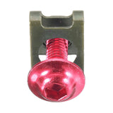 7 Color 6mm Sportbike Fairing Body Bolts Kit Screw Spire Speed Fastener Clip Nuts