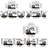 Stickers For BMW R1200GS LC,R1250GS,ADV Aluminum Panniers & Top Boxes Decals
