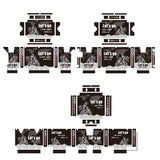 Stickers For BMW R1200GS LC,R1250GS,ADV Aluminum Panniers & Top Boxes Decals