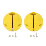 Rubber Ball Crash Bar Bumper Protector 24-32mm Motorcycle Anti-fall Frame Slider
