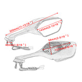 Foldable Rearview Mirrors Turn Signal For Honda CBR1000RR/RA 08-16,VFR800F 14-15