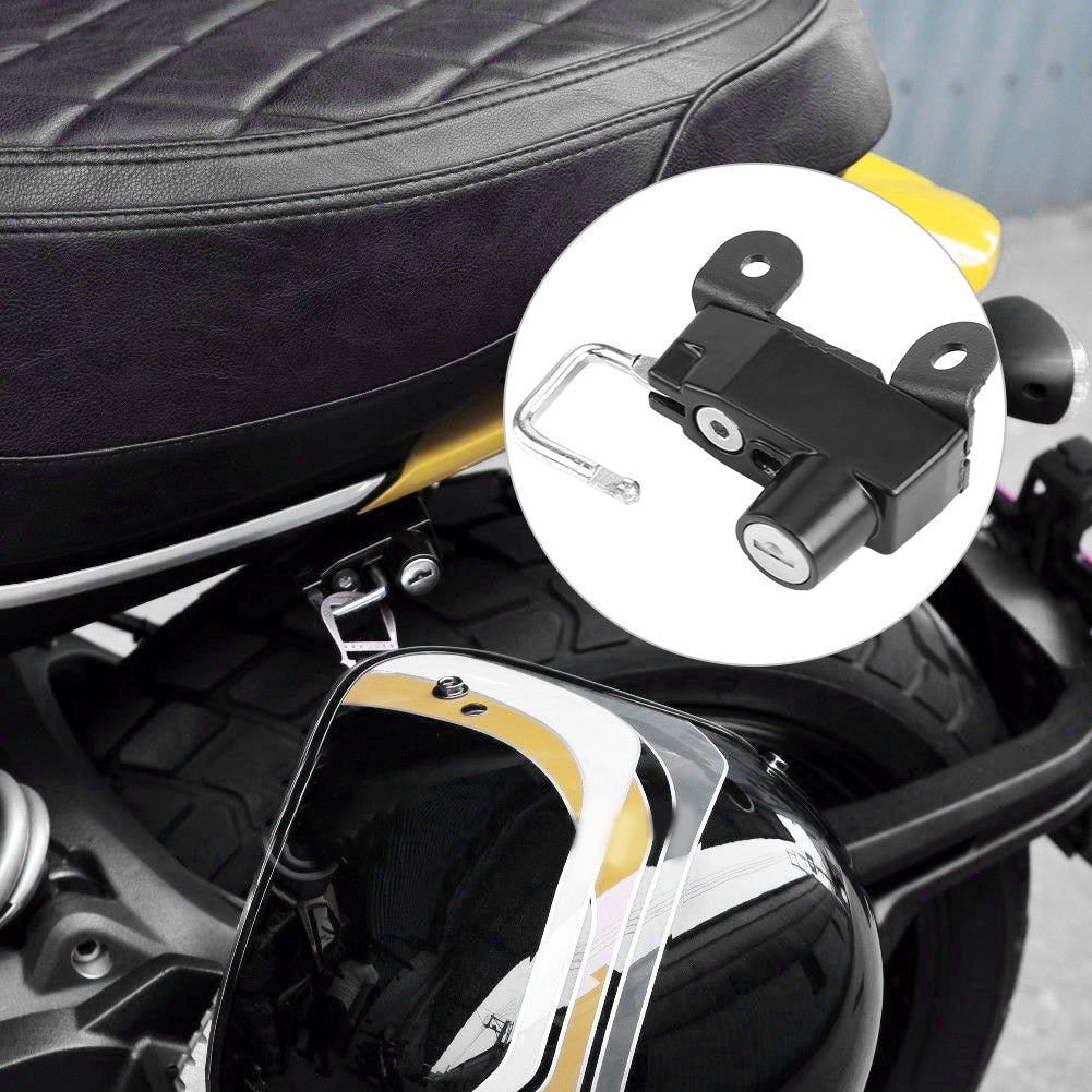 Ducati scrambler helmet online lock