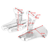 Passenger Floorboards w/Support Kit For Harley Touring Trike 1993-ON