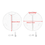 Rubber Ball Crash Bar Bumper Protector 24-32mm Motorcycle Anti-fall Frame Slider