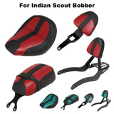 For Indian Scout Bobber Driver Passenger Solo Seat Backrest Rear Luggage Rack