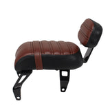 Driver Passenger Solo Seat w/Backrest For Indian Scout Bobber Twenty Sixty Rogue