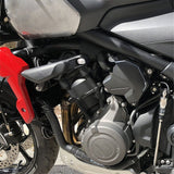 Frame Sliders For Trident 660 Protector Kit Fairing Guard Falling Protection