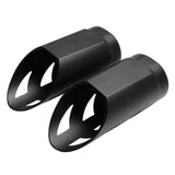 Chrome/Black Upper Fork Slider Covers For Harley Touring Models 1997-2017 Front Shocks