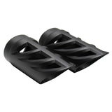 Chrome/Black Upper Fork Slider Covers For Harley Touring Models 1997-2017 Front Shocks