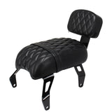 Solo Seat Driver Passenger w/Backrest For Indian Scout Bobber Twenty Sixty Rogue