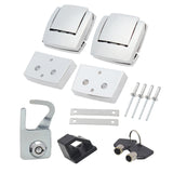 Tour Pack Latches Lock & Keys Kit For Harley Touring 1993-2013