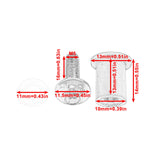 M5 Rubber Well Nuts Kit Windscreen Windshield Fairing Bolts