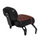 Driver Passenger Solo Seat w/Backrest For Indian Scout Bobber Twenty Sixty Rogue