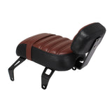 Driver Passenger Solo Seat w/Backrest For Indian Scout Bobber Twenty Sixty Rogue