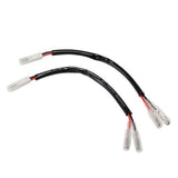 For Honda Turn Signals 2 Pin Plug Wire Adapter Indicator Bullet Connector Cable