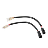 For Ducati Turn Signal 2 Pin Plug Wire Adapters Indicator Bullet Connector Cable