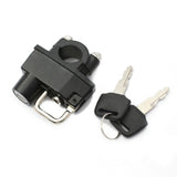 22mm 7/8'' Handlebar Mount Helmet Lock Universal For Motorcycles