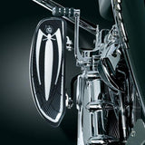CNC Stretched Front Floorboards For Harley Touring Softail Dyna Models