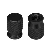 2x 7mm Tyre Valve Caps Universal For Cars Motorcycles