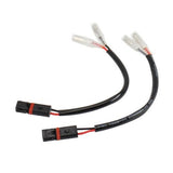 For BMW Turn Signals 2 Pin Plugs Wire Adapters Indicator Bullet Connectors Cable
