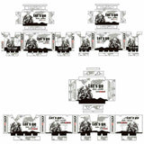 Stickers For BMW R1200GS LC,R1250GS,ADV Aluminum Panniers & Top Boxes Decals