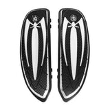 CNC Stretched Front Floorboards For Harley Touring Softail Dyna Models