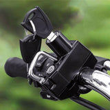 22mm 7/8'' Handlebar Mount Helmet Lock Universal For Motorcycles