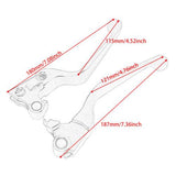 Brake Clutch Levers For Harley 96-07 Touring, 96-17 Dyna, 96-14 Softail, 96-03 XL