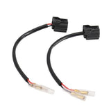 For Yamaha 2022 Turn Signals 2 Pin Plug Adapter Indicator Bullet Connector Cable