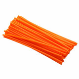 72PCS Spoke Coats Wheel Trim Wraps For Dirt Bike Enduro Motorcycles