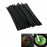 72PCS Spoke Coats Wheel Trim Wraps For Dirt Bike Enduro Motorcycles
