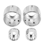 Rear Shock Lower & Shock Top Mount Bolt Cover For Harley Sportster XL883 XL1200 07-15