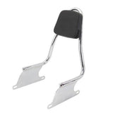 Passenger Backrest For R18 B Sissy Bar Mount Back Support Synthetic Leather Pad