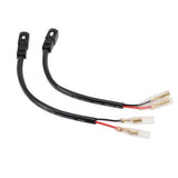 For Ducati Turn Signal 2 Pin Plug Wire Adapters Indicator Bullet Connector Cable