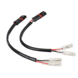 For BMW Turn Signals 2 Pin Plugs Wire Adapters Indicator Bullet Connectors Cable