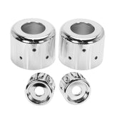 Rear Shock Lower & Shock Top Mount Bolt Cover For Harley Sportster XL883 XL1200 07-15