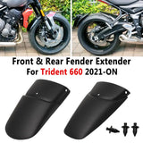 For Triumph Trident 660 Fender Extender Mudguard Extension