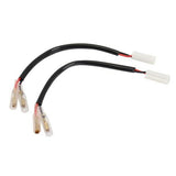 For Yamaha Turn Signals 2 Pin Plug Wire Adapter Indicator Bullet Connector Cable