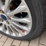 2x 7mm Tyre Valve Caps Universal For Cars Motorcycles