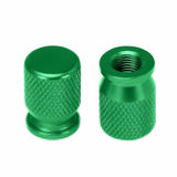 2x 7mm Tyre Valve Caps Universal For Cars Motorcycles