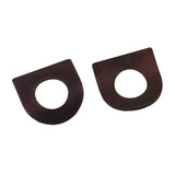 Manganese Steel Footrest Spring Washers For Harley 7/16” Male Mount Footpeg 2 PCS