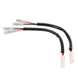 For Honda Turn Signals 2 Pin Plug Wire Adapter Indicator Bullet Connector Cable