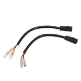 For Ducati Turn Signal 2 Pin Plug Wire Adapters Indicator Bullet Connector Cable