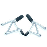 Rear Assembly Foot Pegs Pedals Footrest +Footpeg Holder For BMW R1200GS LC R1250GS ADV
